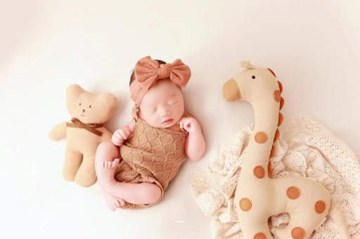 当阳宝宝发型女绑扎方法